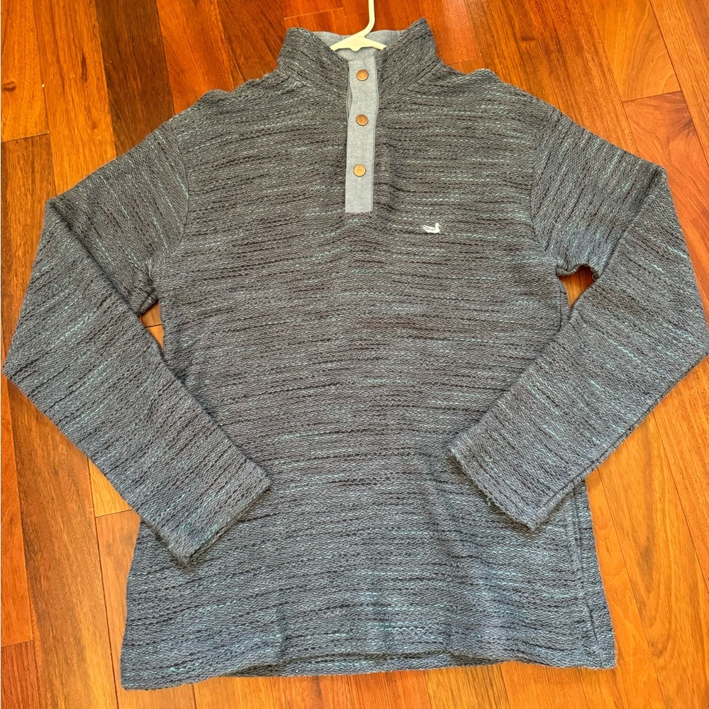 Men’s southern marsh sweater blue extra small